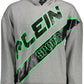 Gray Couture Hooded Sweatshirt with Logo