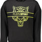 Sleek Hooded Sweatshirt with Bold Details