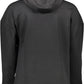 Sleek Hooded Sweatshirt with Contrasting Details