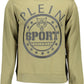 Exclusive Green Logo Printed Cotton Sweatshirt