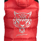 Sleek Sleeveless Jacket with Removable Hood