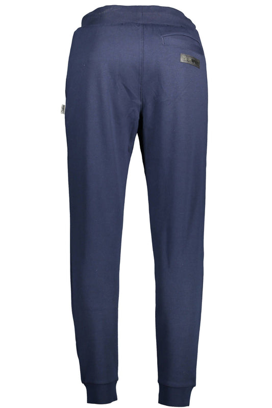 Chic Athletic Elegance Cotton Sports Trousers