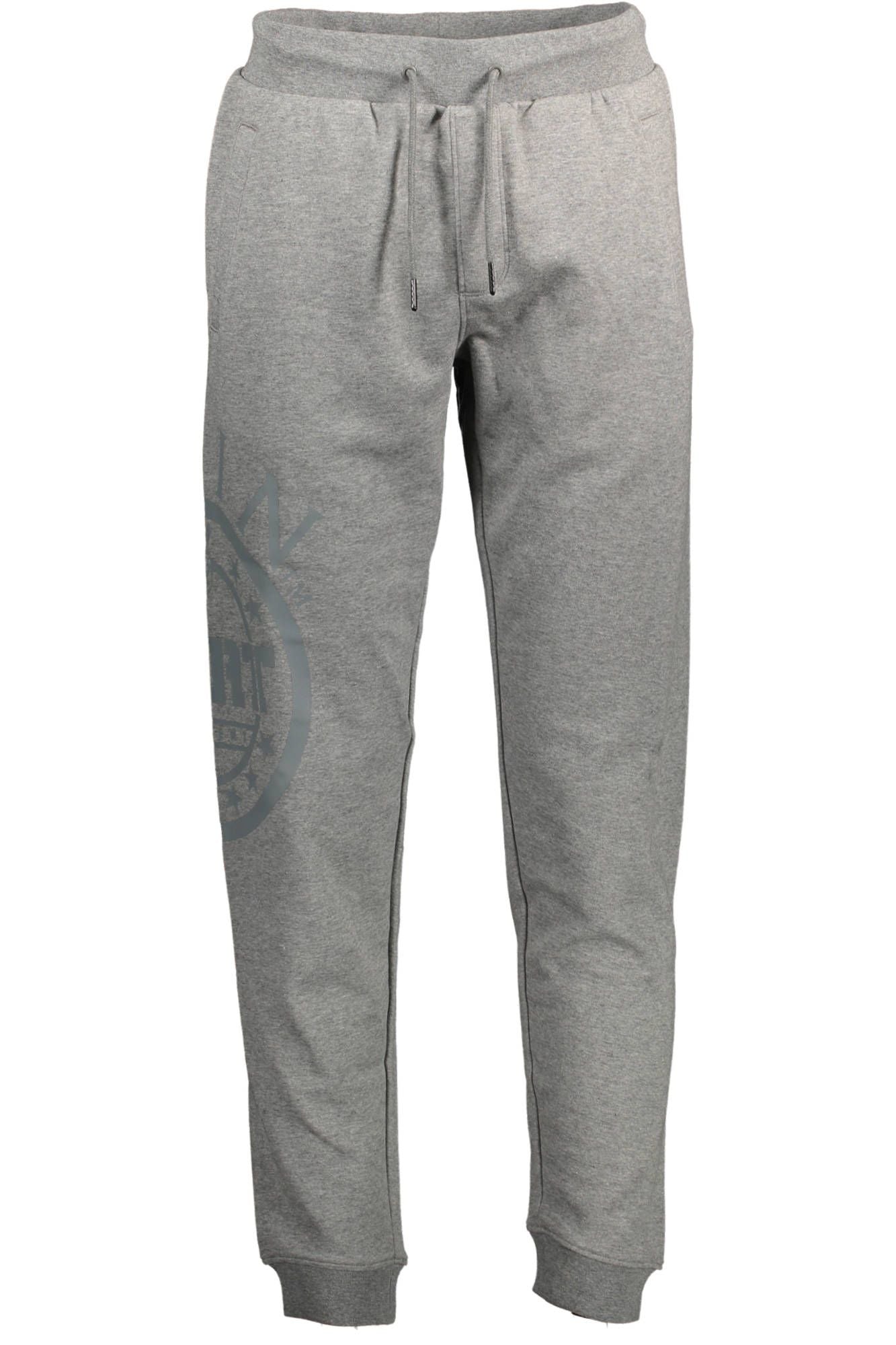 Athletic Gray Sports Joggers with Pockets