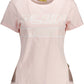 Electric Pink Crew Neck Logo Tee