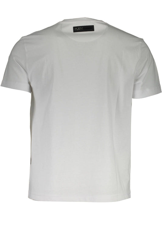 Chic V-Neck Designer Tee with Bold Print