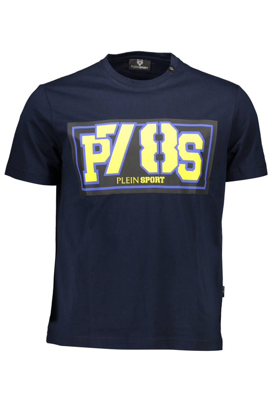 Stylish Crew Neck Printed Tee with Contrast Detail