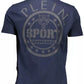 Electrify Your Wardrobe with the Sleek Blue Tee