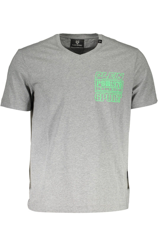 V-Neck Designer Tee with Exclusive Print