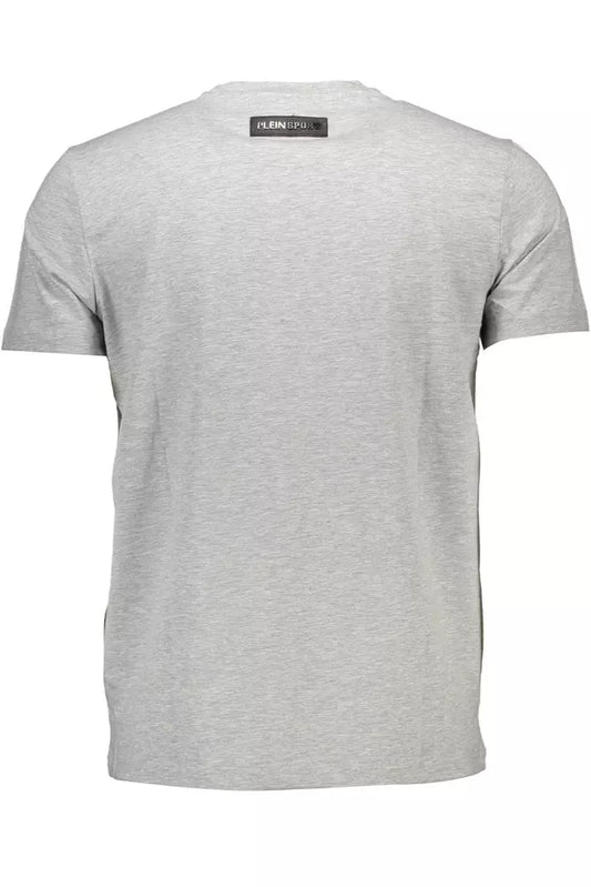 Sleek Gray Fitness Essential Tee