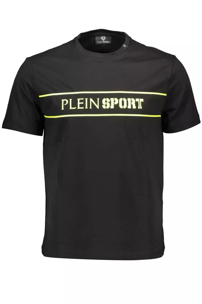 Sleek Crew Neck Tee with Signature Logo