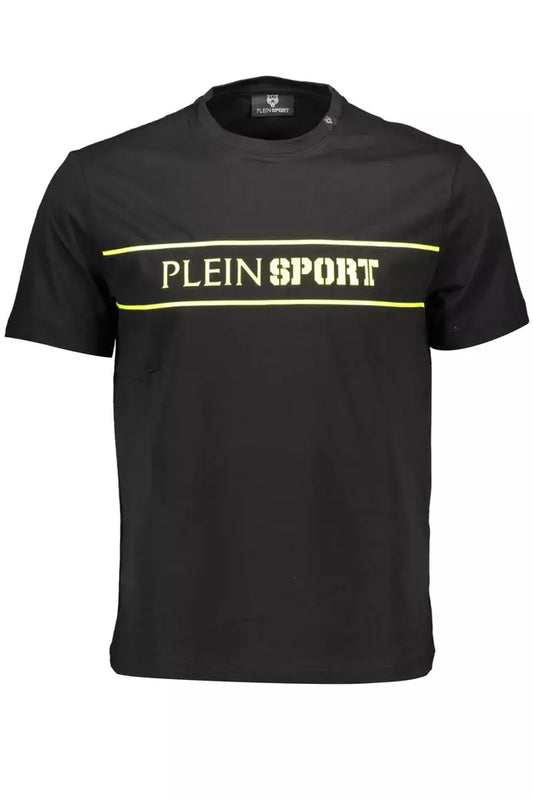 Sleek Crew Neck Tee with Signature Logo