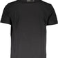 Sleek Crew Neck Designer Tee with Bold Print