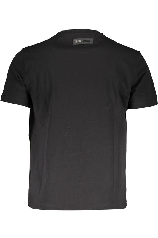 Sleek Crew Neck Designer Tee with Bold Print