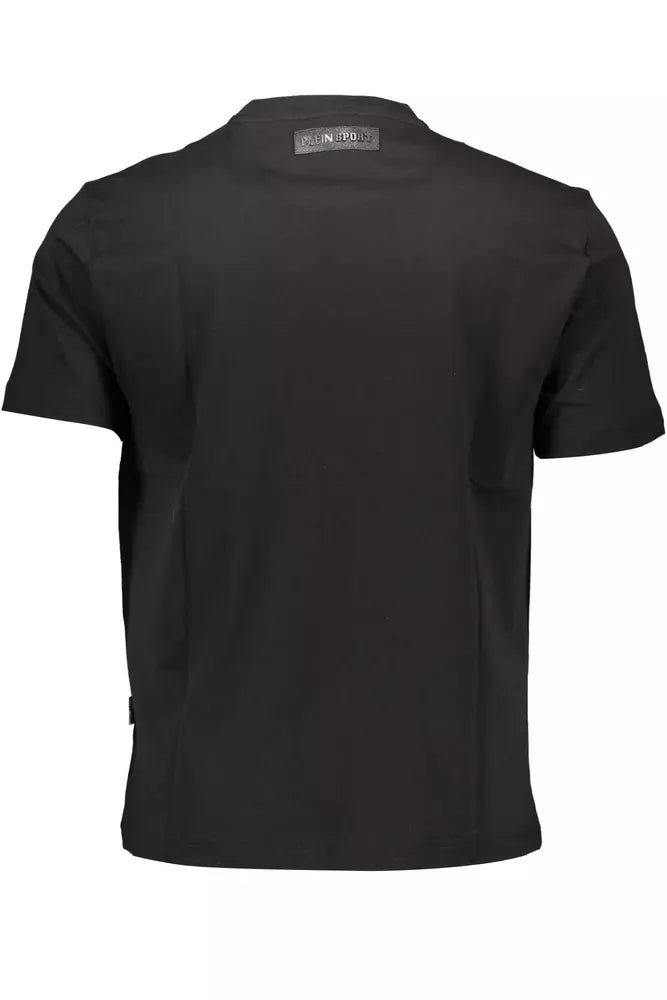 Sleek Crew Neck Tee with Signature Logo