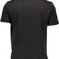 Sleek Cotton Crew Neck Tee with Logo Detail