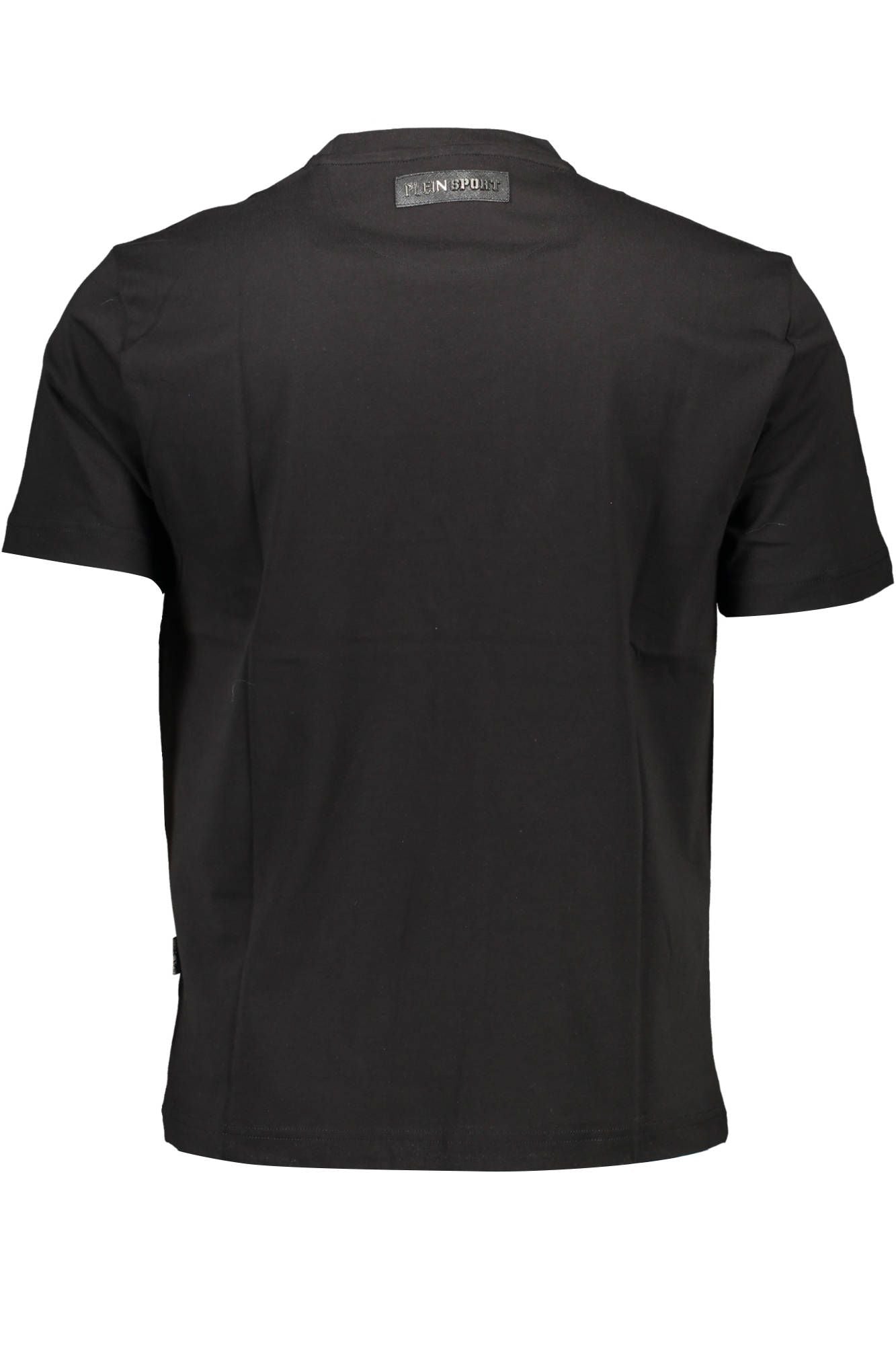 Sleek Cotton Crew Neck Tee with Logo Detail