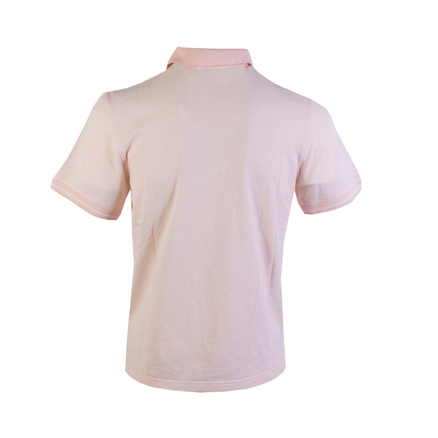 Elegant Pink Piquet Cotton Polo Shirt