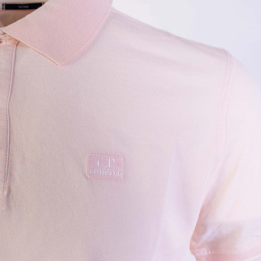 Elegant Pink Piquet Cotton Polo Shirt