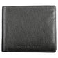 Sleek Black Leather Wallet with RFID Blocker
