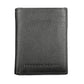 Sleek Black Leather Wallet with RFID Blocker