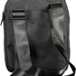 Sleek Black Shoulder Bag with Logo Detail