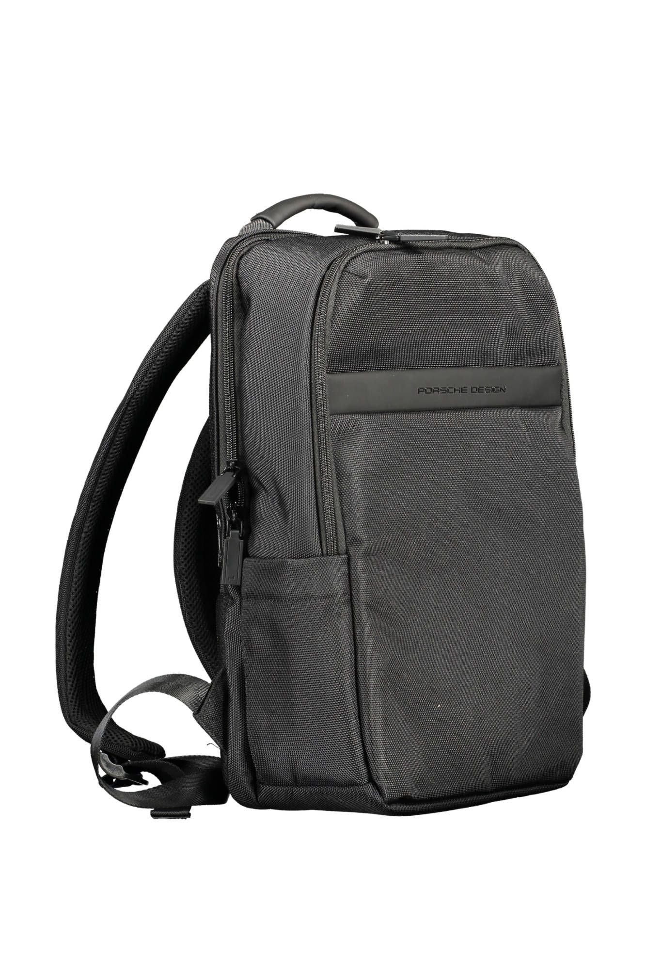 Sleek Multipocket Black Backpack