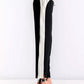 Chic Black and White Stretch Pants
