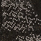 Chic Sequined Black Nylon Pants