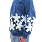 Urban Chic Cotton Hooded Sweatshirt - Drawstring & Prints