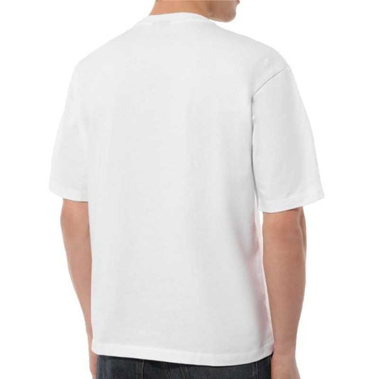 Elevate Casual Style White Half-Sleeve Tee