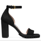 Chic Suede Lug Sole Winona Sandals
