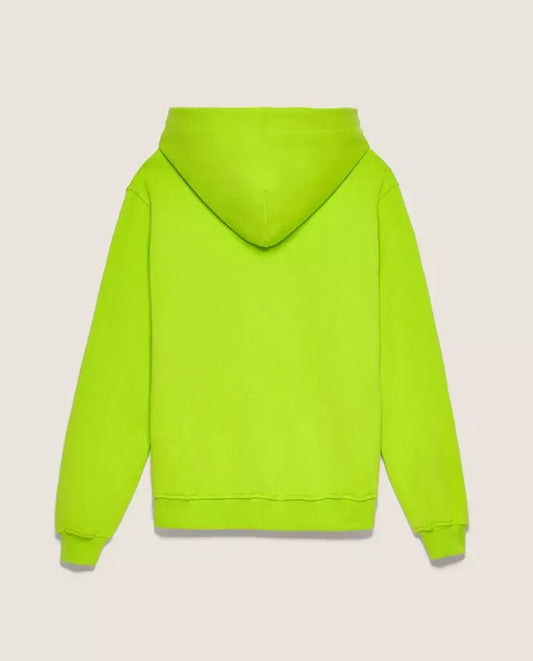 Apple Green Logo Print Hoodie - Long Sleeve