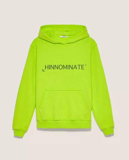 Apple Green Logo Print Hoodie - Long Sleeve