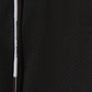Sleek Black Bermuda Shorts with Logo Detail
