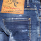 Cool Guy Distressed Tapered Jeans