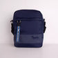 Elegant Blue Messenger Bag for Men