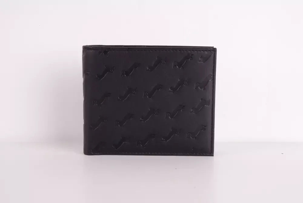 Sleek Calfskin Leather Bifold Wallet with RFID Secure