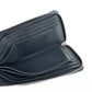 Elegant Black Leather Travel Organizer