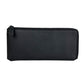 Elegant Black Leather Travel Organizer