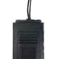 Sleek Calfskin Leather Cell Phone Wallet in Black