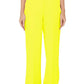 Elegant Soft Yellow Trousers