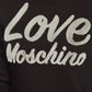 Chic Embossed Logo Cotton Blend Dress