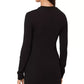Chic Cotton Blend Logo Dress