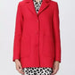 Chic Pink Wool Blend Jacket