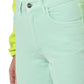 Chic High-Waisted Fringed Jeans