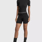 Sleek Elastic Logo Band Shorts