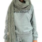 Emerald Woven Knit Luxe Scarf