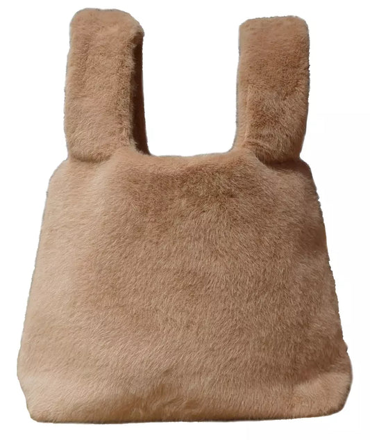 Chic Faux Fur Shopper