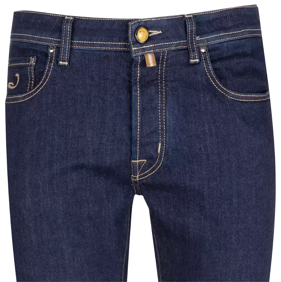 Elegant Dark Blue Bard Jeans