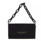 Chic Faux Leather Crossbody with Flap Closure